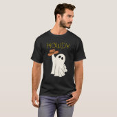 Western Cowboy Ghost Howdy Cute Country Halloween  T-shirt (Voorkant volledig)