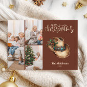 Western Cowboy Hat Christmas 3 Photo   Feestdagenkaart