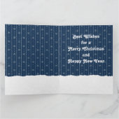  Western Cowboy Kind Horse Rope Christmas Kaart (Binnen)