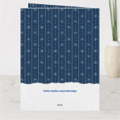  Western Cowboy Kind Horse Rope Christmas Kaart (Achterkant)