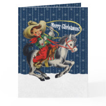  Western Cowboy Kind Horse Rope Christmas