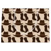 Western Cowboy Pet en Boots Groot Cadeauzakje (Voorkant)