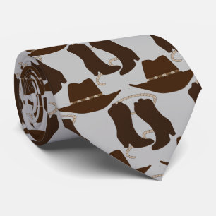 Western Cowboy Pet en Boots Stropdas