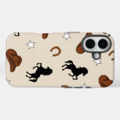 Western Cowboy Phone Case - Vintage (Achterkant (horizontaal))