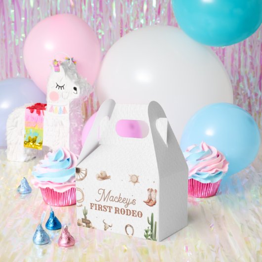 Western Cowboy Rodeo Birthday Bedankdoosjes (Feest)