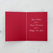 Western cowboy Rodeo Bronc Rider Faux Leather Kaart (Binnen)