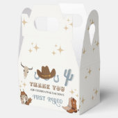 Western Cowboy Rodeo Verjaardagsfeest Bedankdoosjes (Geopend)