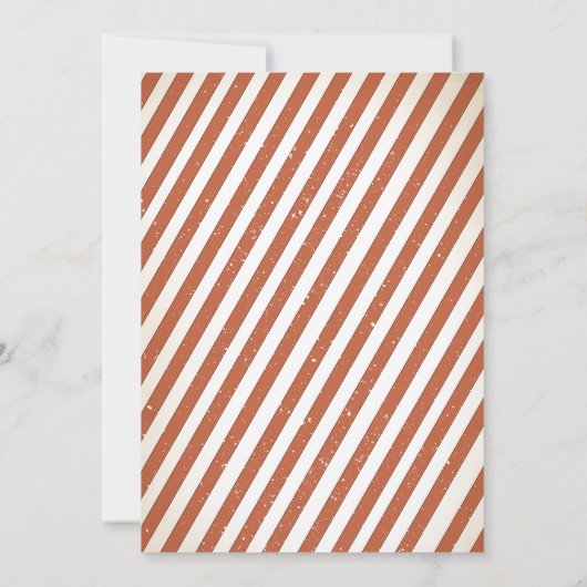 Western Cowboy Santa Christmas Hoedown Party Kaart (Achterkant)