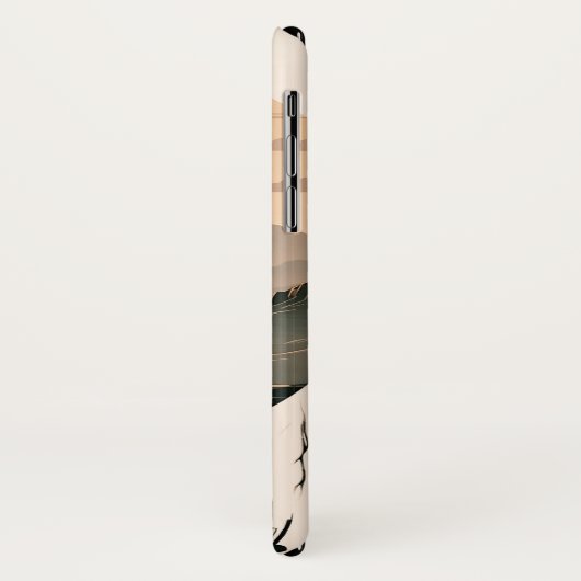 Western cowboy silhouet Case-Mate iPhone case (Achterkant/links)