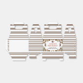 Western Cowboy Verjaardagsfeest Bedankdoosjes (Uitgevouwen)