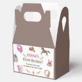 Western Cowboy Verjaardagsfeest Bedankdoosjes (Geopend)