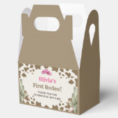 Western Cowboy Verjaardagsfeest Bedankdoosjes (Geopend)