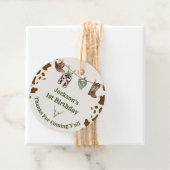 Western Cowboy Verjaardagsfeest Bedankjes Labels (In situ)