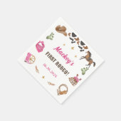 Western Cowboy Verjaardagsfeest Servet (Hoek)