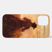  western cowboyportret Case-Mate iPhone case (Achterkant (horizontaal))