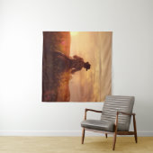  western cowboyportret wandkleed (In Situ (horizontaal))