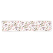 Western Cowgirl Baby shower Tafelloper – Roze (Horizontaal)