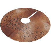 Western cowgirl bruin zwart kerstboom rok (Gekanteld)