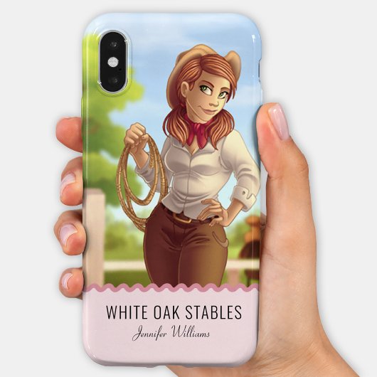  Western Cowgirl Case-Mate iPhone Case