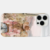 Western Cowgirl in het roze Case-Mate iPhone Case (Achterkant (horizontaal))