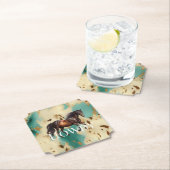 Western Cowgirl Kartonnen Onderzetters (Insitu)