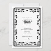  Western Cowgirl Land Vrijgezellenfeest Kaart (Voorkant)