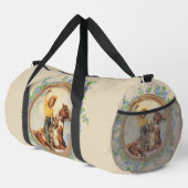  Western cowgirl paard met touwbloemen Plunjezak (Rechterhoek)