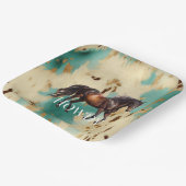 Western Cowgirl Papieren Bordje (Gebogen)