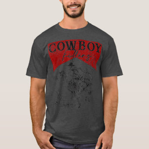 Western Cowgirl  Punchy Cowboy Killers skel T-shirt