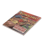  Western Cowgirl Roamce Tegeltje (Zijkant)