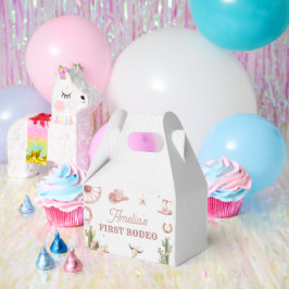 Western Cowgirl Rodeo Birthday Bedankdoosjes