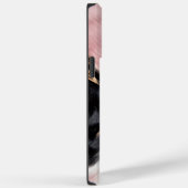 Western cowgirl roze zwart wit goud Case-Mate iPhone case (Achterkant / Rechts)