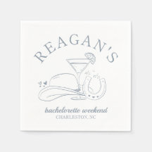 Western Cowgirl Schattige Hand getrokken vrijgezel