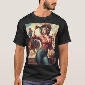 Western Cowgirl T-shirt (Voorkant)