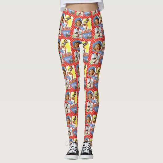 Western Cowgirl Thing Leggings (Voorkant)
