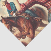  Western Cowgirl Tissuepapier (Detail)