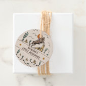 Western Cowgirl Verjaardagsfeest Bedankjes Labels (In situ)