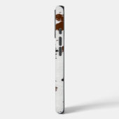 Western Cowhide Roze Schaduw Monogram Case-Mate iPhone Case (Achterkant / Links)