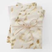 Western Cream Wit Goud Koeienhuid Inpakpapier Vel (In situ)