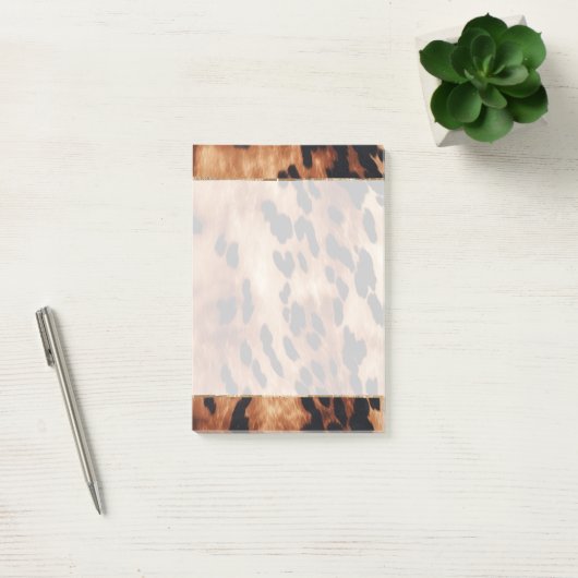 Western crème bruin Koeienhuid Post-it® Notes (Kantoor)
