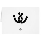 Western Dank je Cowboy Boots country Wedding (Achterkant Horizontaal)