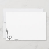 Western dank u bedankkaart (Achterkant)