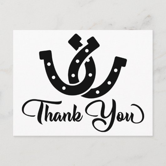 Western Dank u Cowboy Boot Country Wedding Briefkaart (Voorkant)