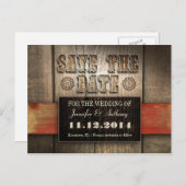 western De datum briefkaarten opslaan (Voorkant / Achterkant)