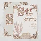 Western De Kaart Datum opslaan (Voorkant / Achterkant)