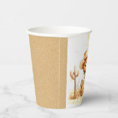  Western Delight Cowboy Baby shower Papieren Bekers (Rechts)