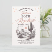 Western Desert Rodeo 30e verjaardag Kaart (Staand voorkant)