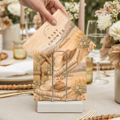 Western Desert Saddle Baby Shower Servet