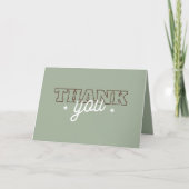 Western Dirty Thirty Cowgirl 30ste verjaardagsfees Bedankkaart (Voorkant)