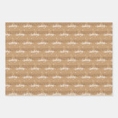 Western Dirty Thirty Cowgirl 30ste verjaardagsfees Inpakpapier Vel (Voorkant 2)